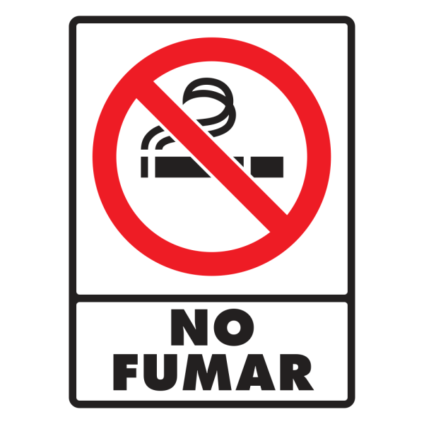 SEÑAL MODELO 047 NO FUMAR