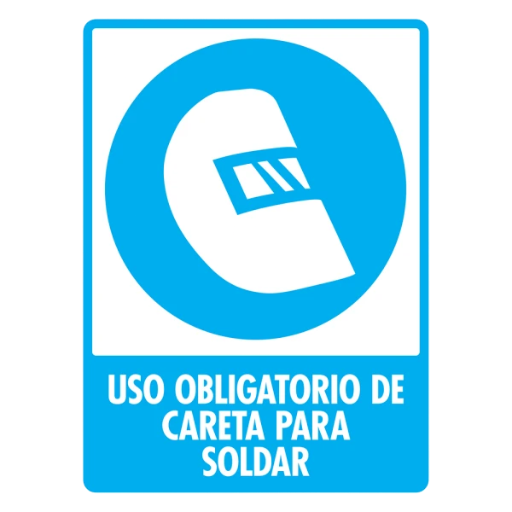 SEÑAL MODELO 098 USO DE CARETA 