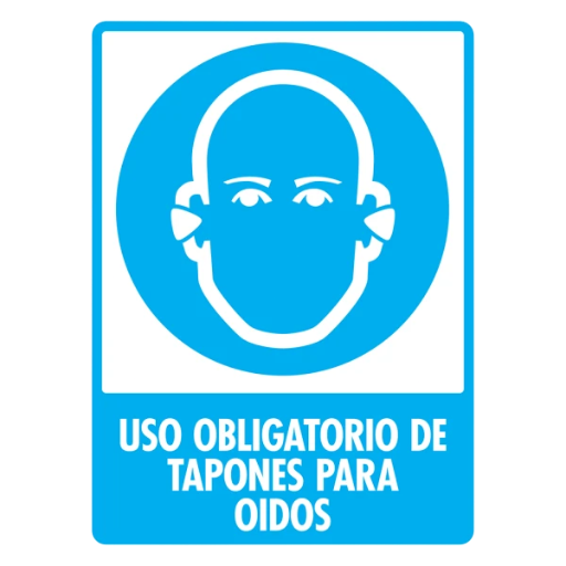 SEÑAL MODELO 108 USO DE TAPONES