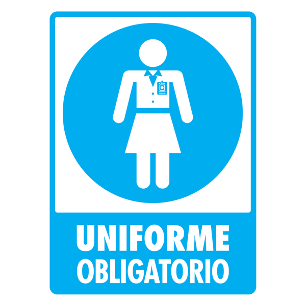 SEÑAL MODELO 122 USO DE UNIFORME