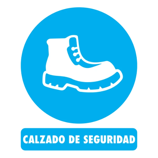 ETIQUETA E08 CALZADO DE SEGURIDAD