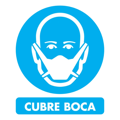 ETIQUETA E12 CUBRE BOCA