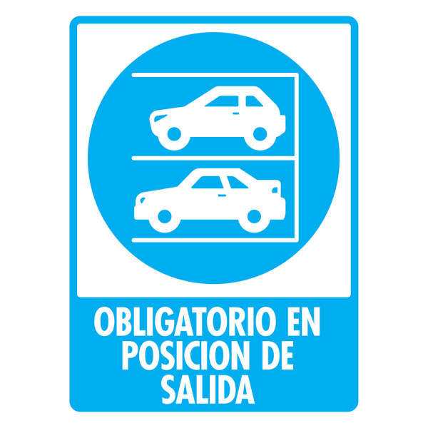 SEÑAL MODELO 118 POSICIÓN DE SALIDA