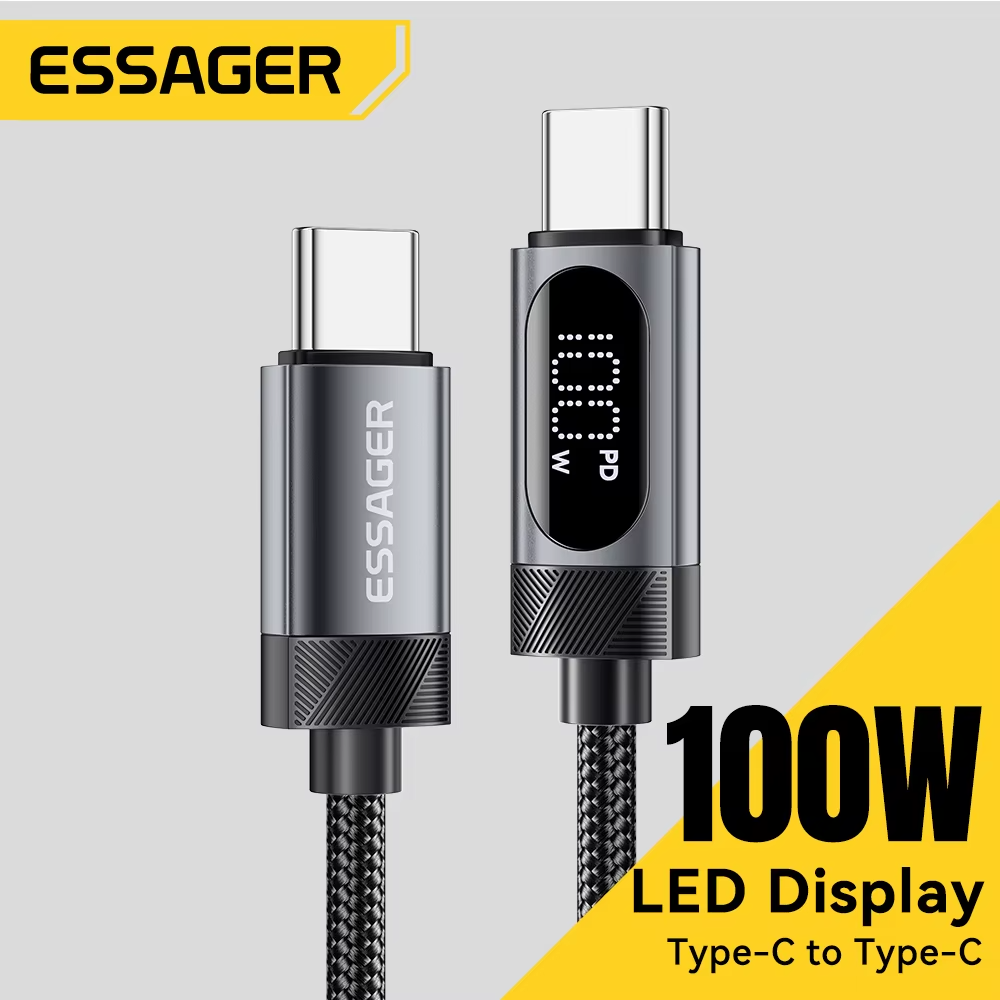 Cabo USB-C Essager 100W