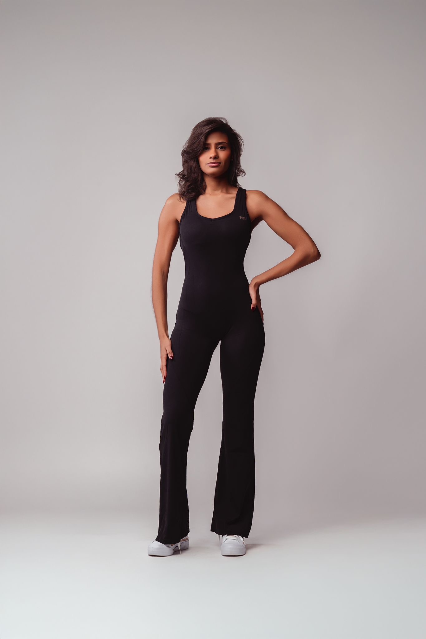 Power Sleeveless Jumpsuit