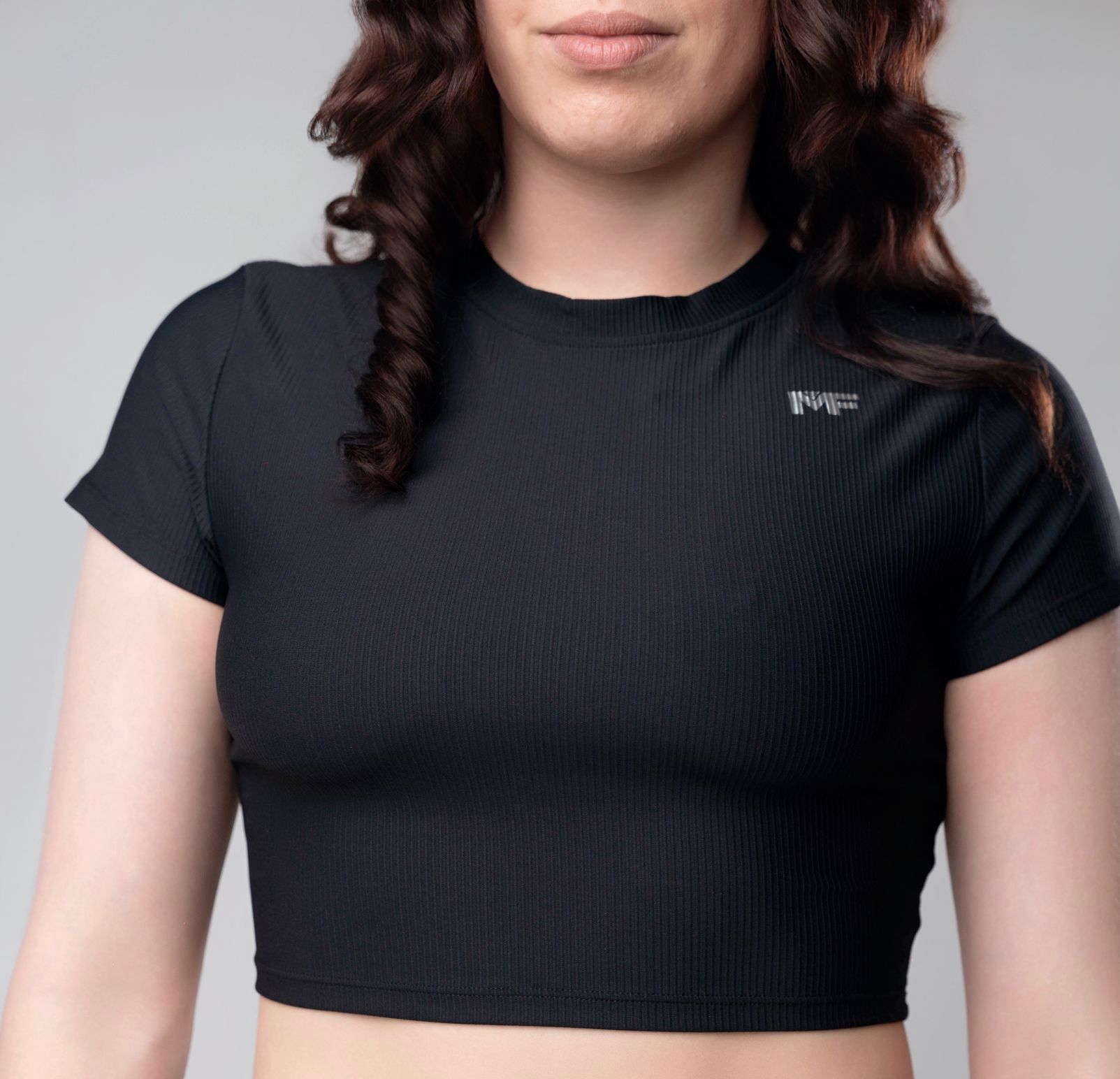  Ribbed Crop Top