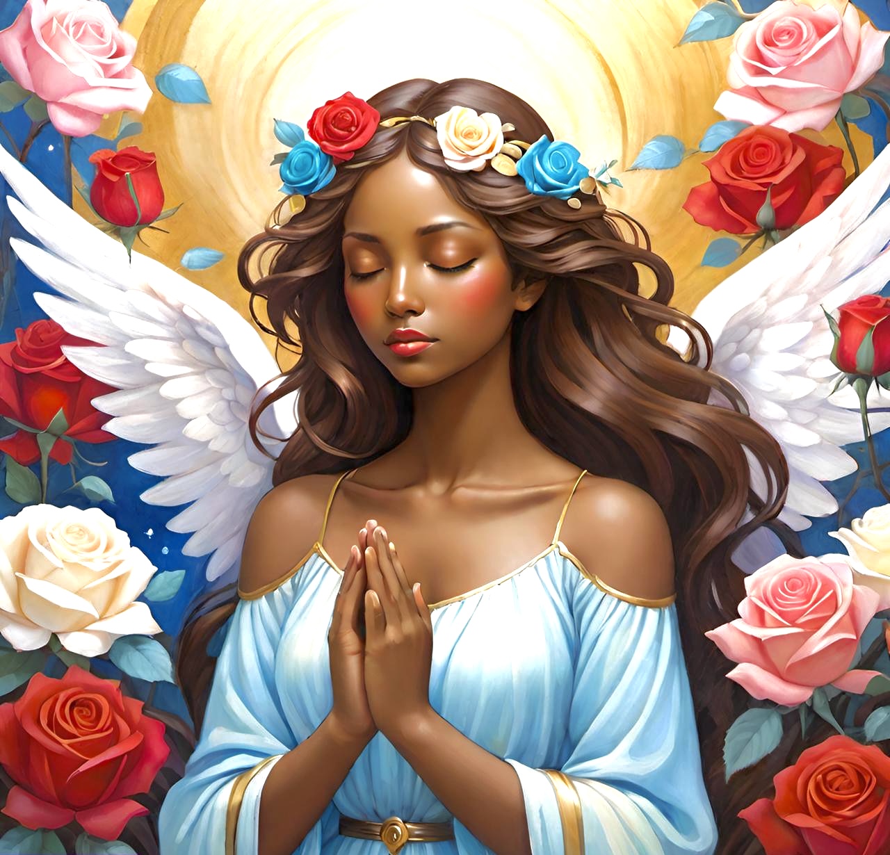 Red Rose Energy Healing Meditation