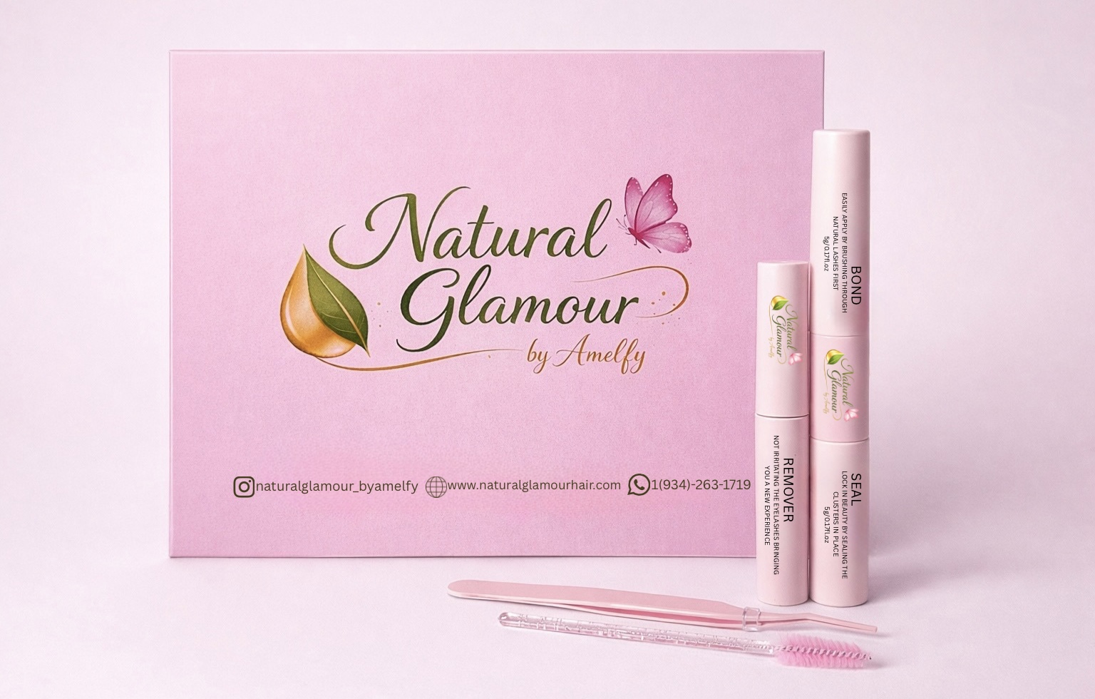 Glam Butterfly Lash Clusters 