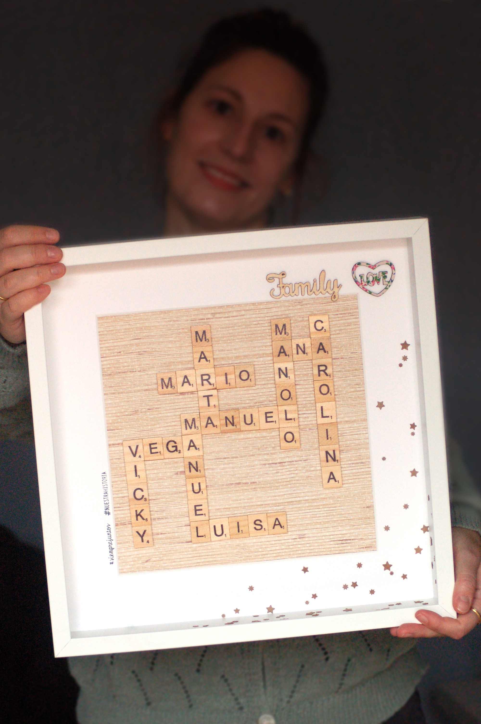 Cuadros scrabble