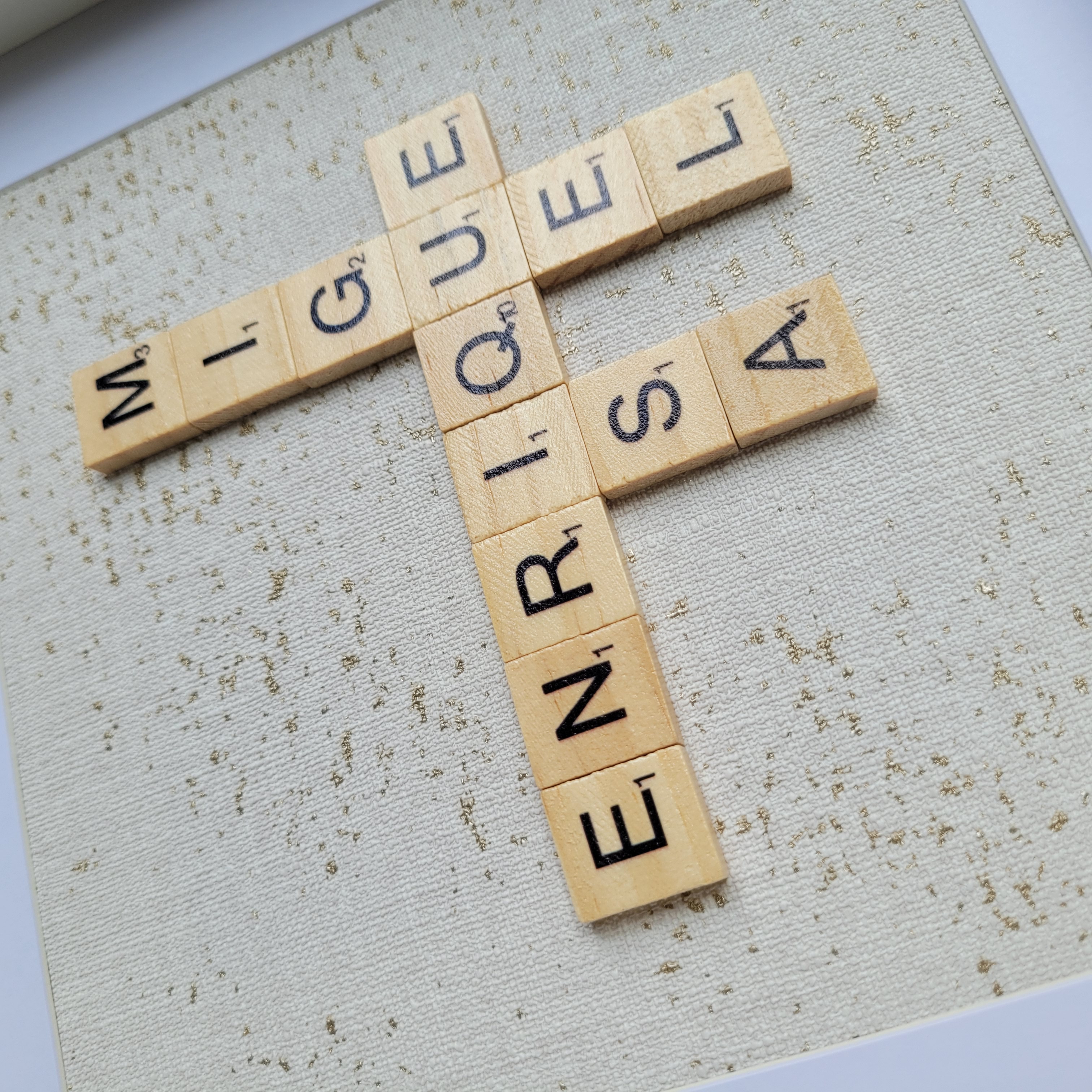 Cuadros scrabble