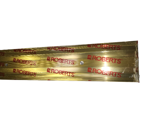Gold Flat Extra Wide Door Strip 90/120cm