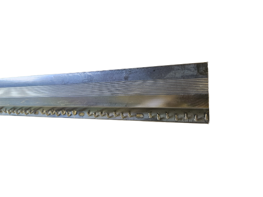 Silver Extra Deep Carpet to Tile/Laminate Door Strip 90/120cm