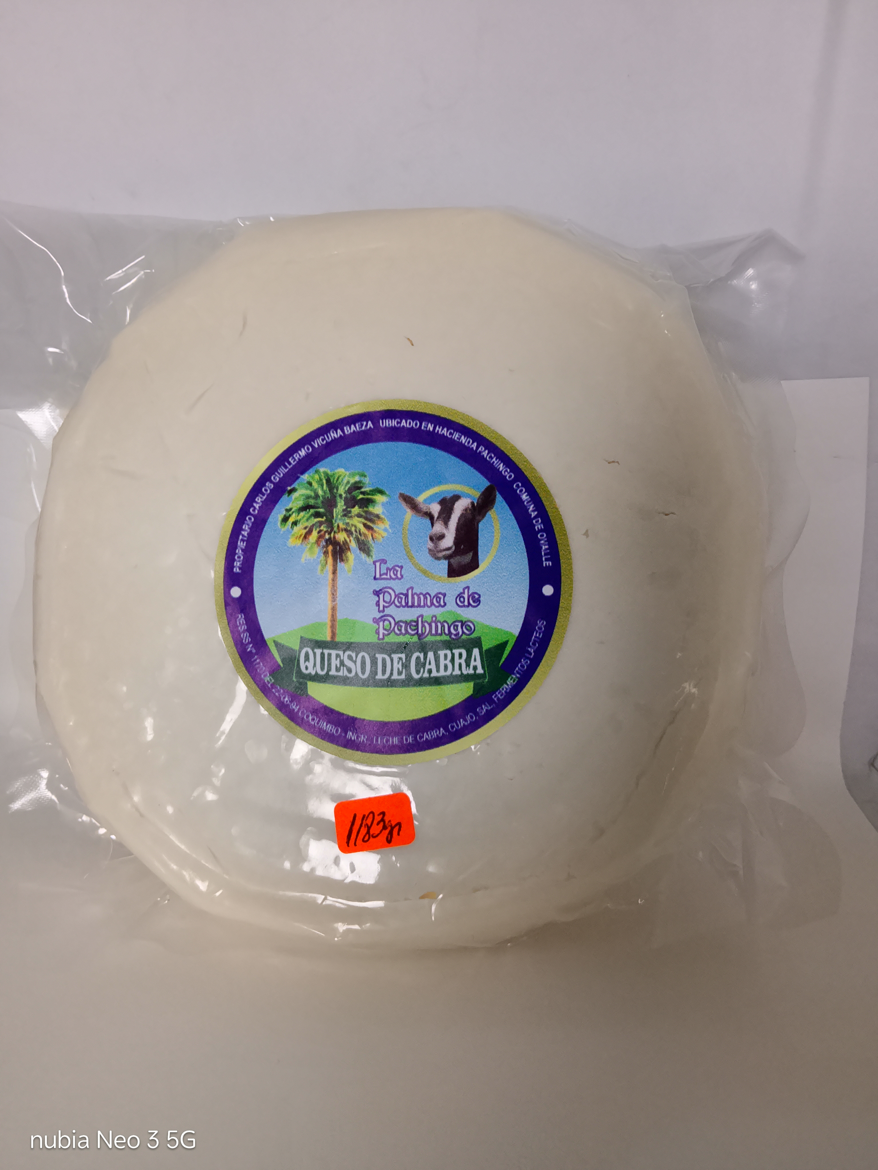 QUESO DE CABRA | OVALLE | PREMIUM | RESOLUCION SANITARIA