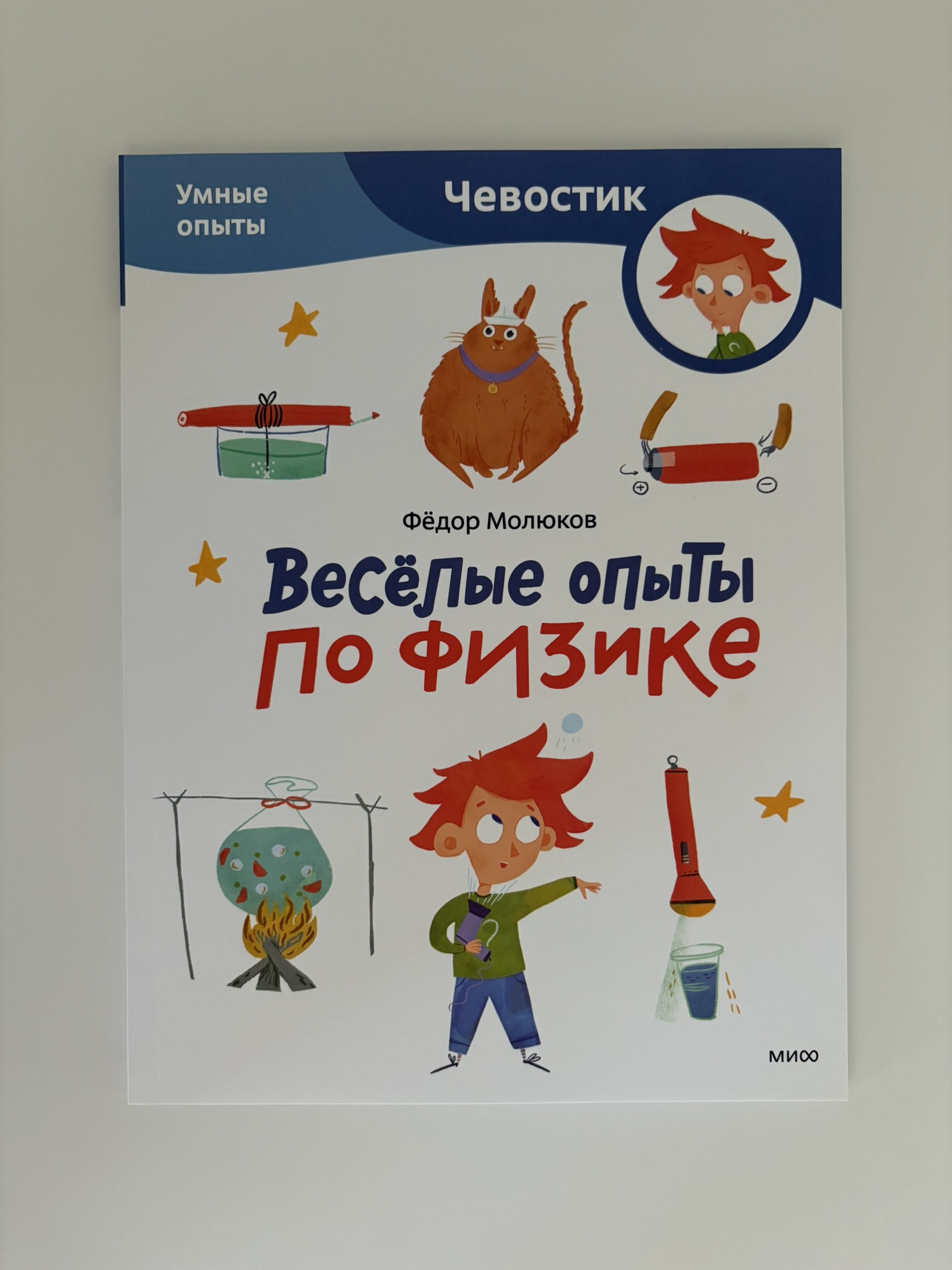 Весёлые опыты по физике. Умные опыты (Чевостик)