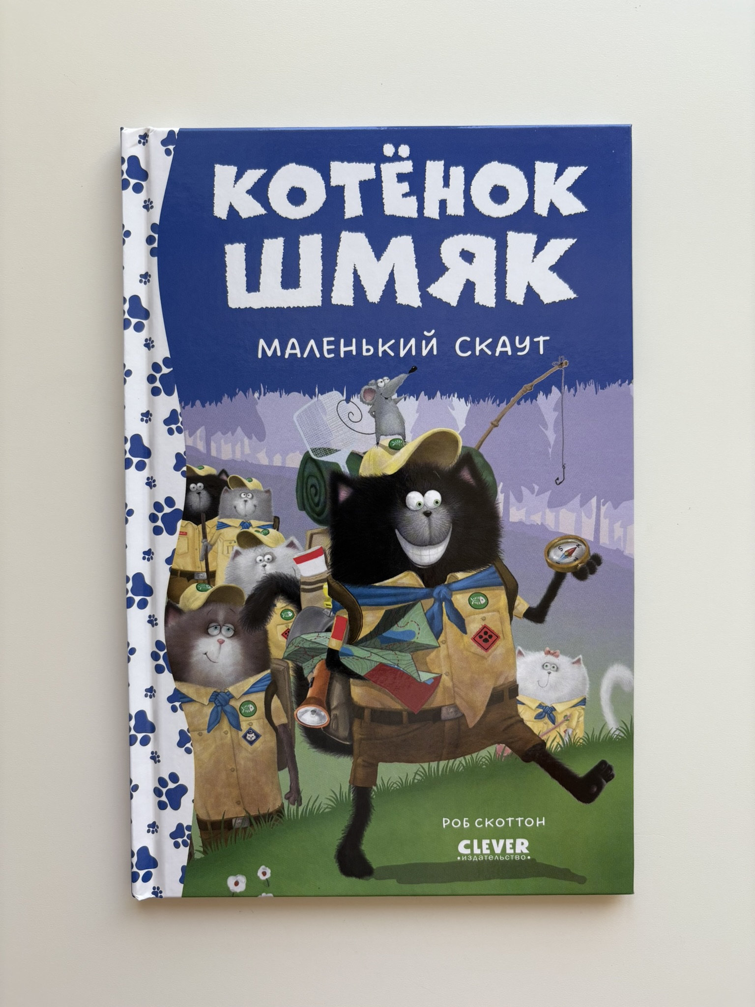 Котенок Шмяк - маленький скаут