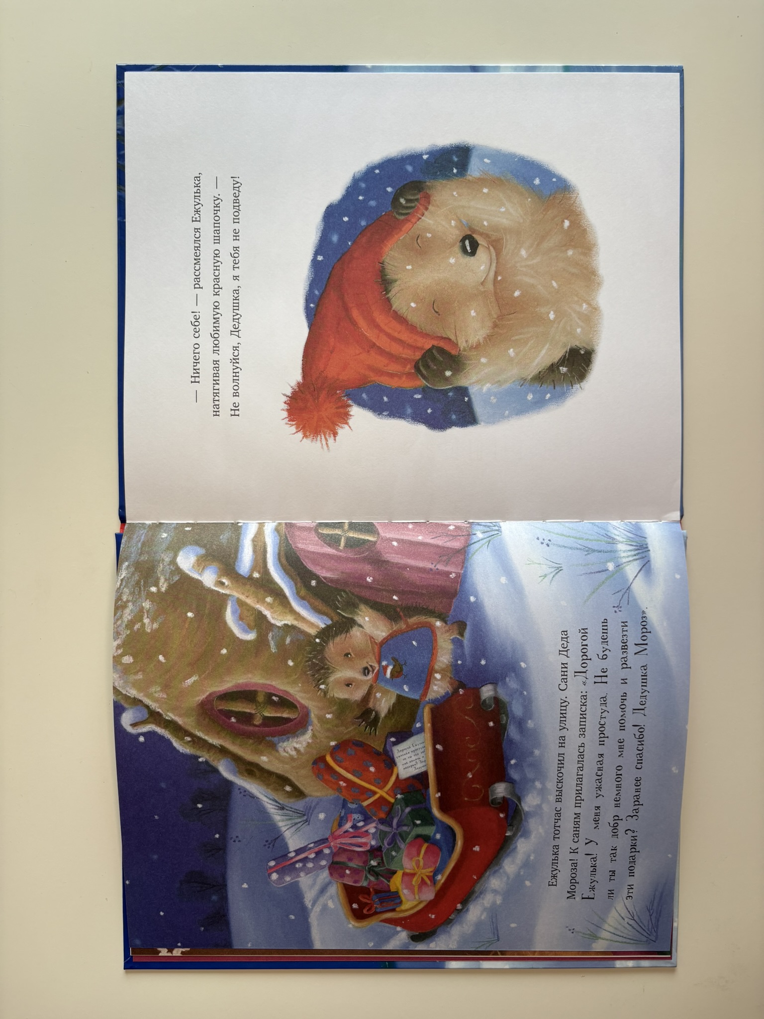 Как Ежулька и его друзья помогли Деду Морозу