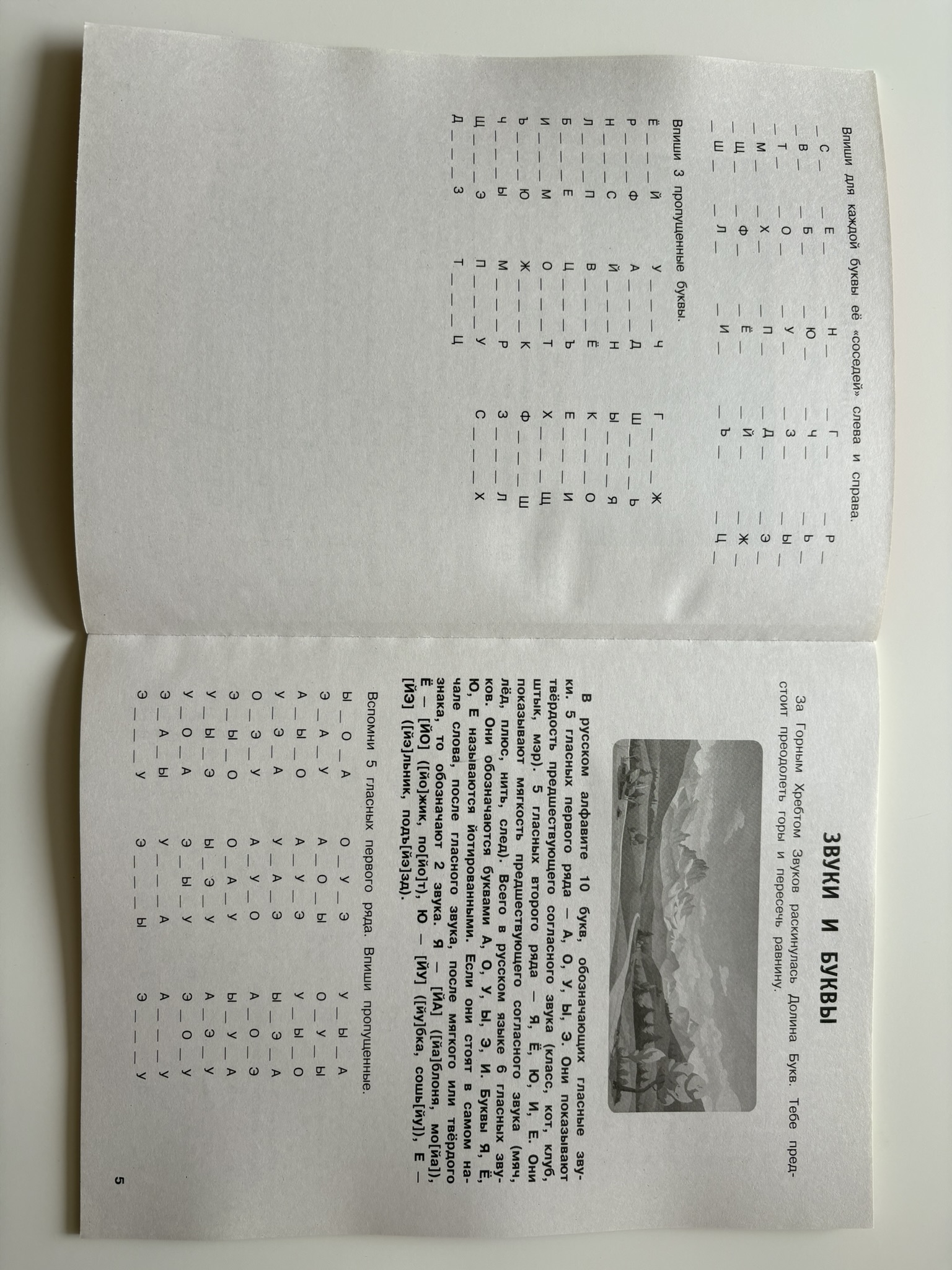 Русский язык. Тренировочные задания. 1 класс