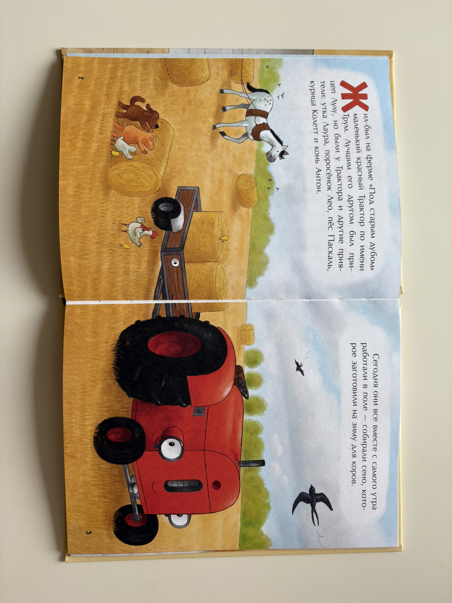 Маленький красный Трактор и рецепт дружбы