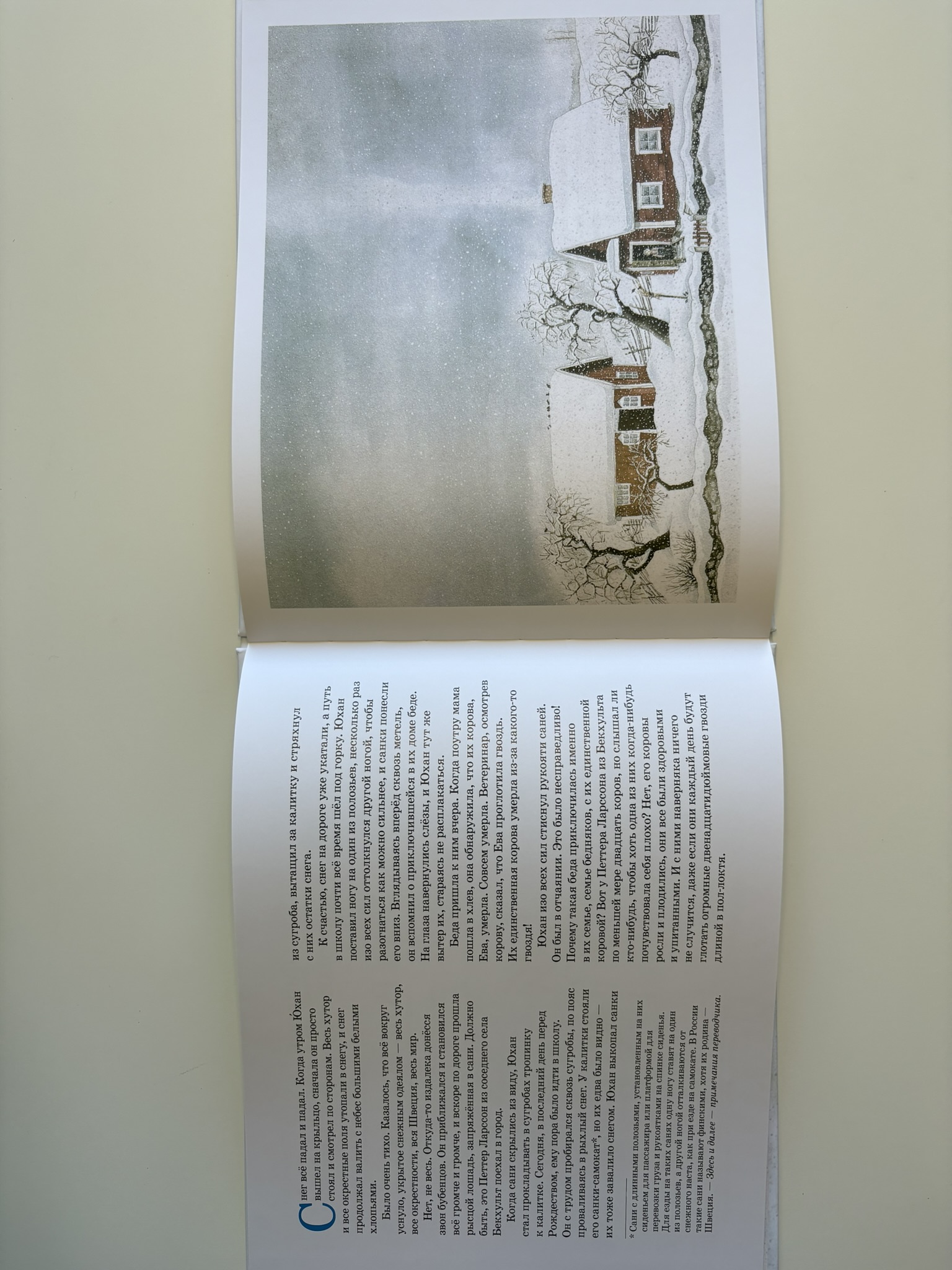 Теленок на Рождество