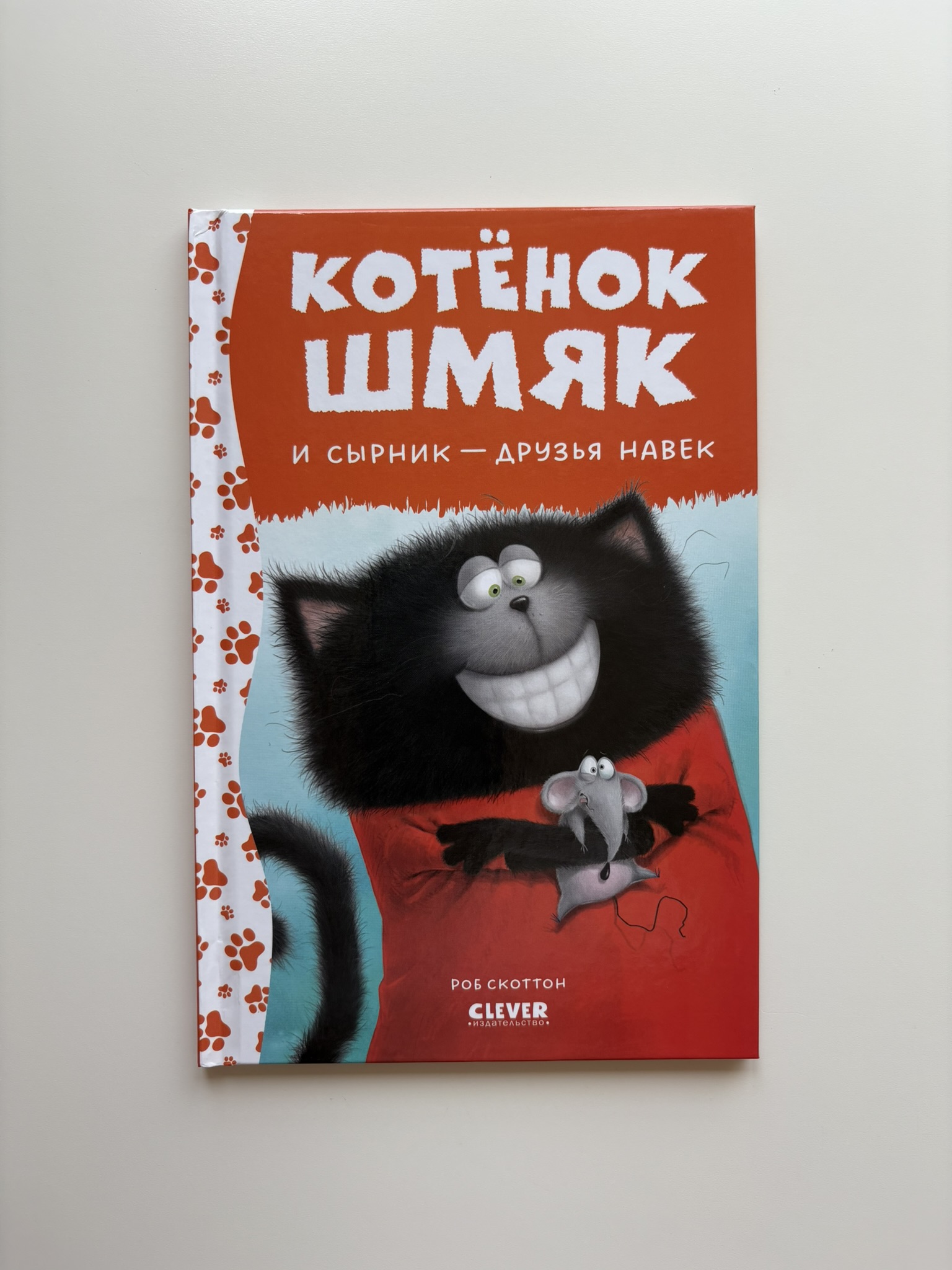 Котёнок Шмяк и Сырник - друзья навек