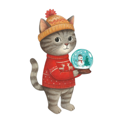 Kотик с шаром