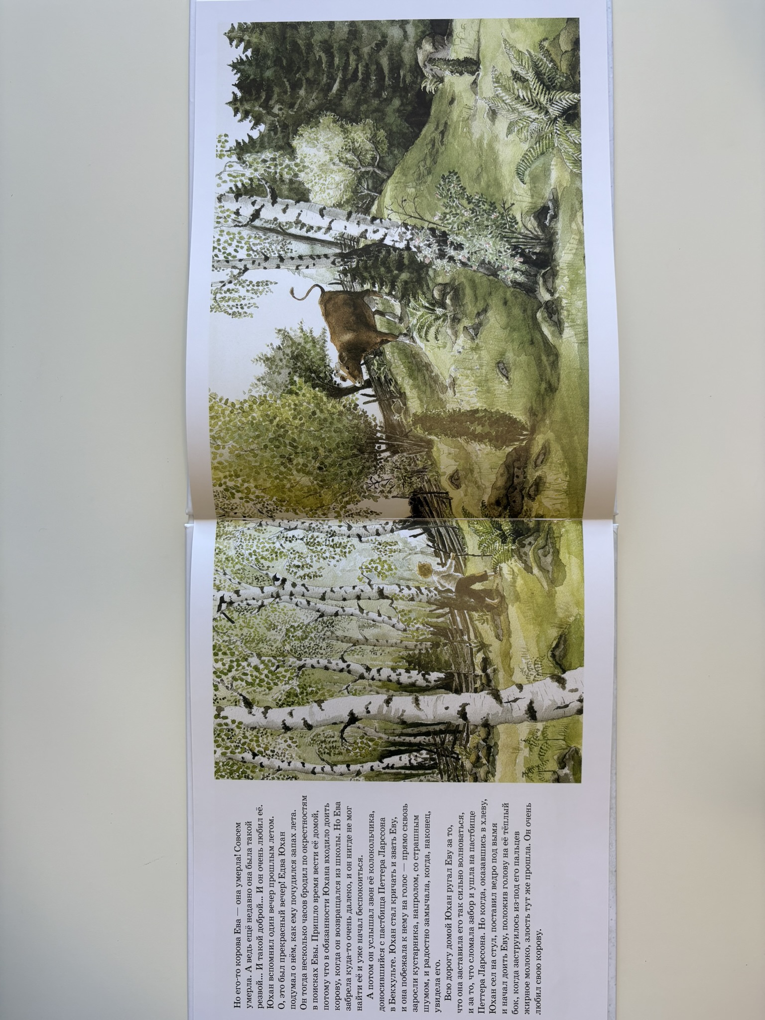 Теленок на Рождество