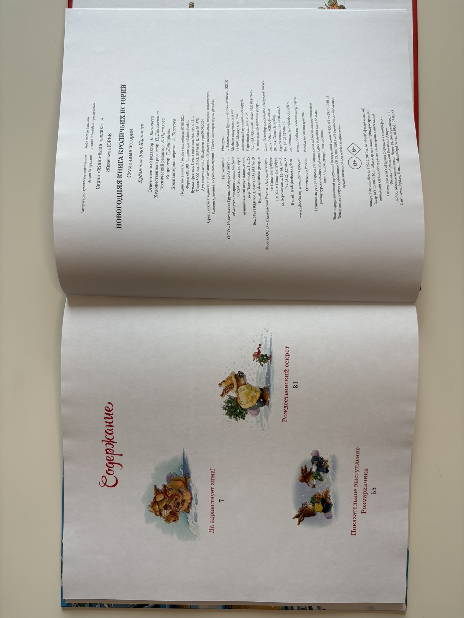 Новогодняя книга кроличьих историй