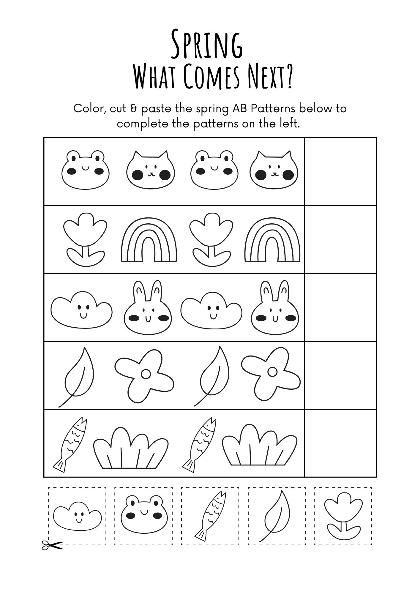 Spring Activity Book