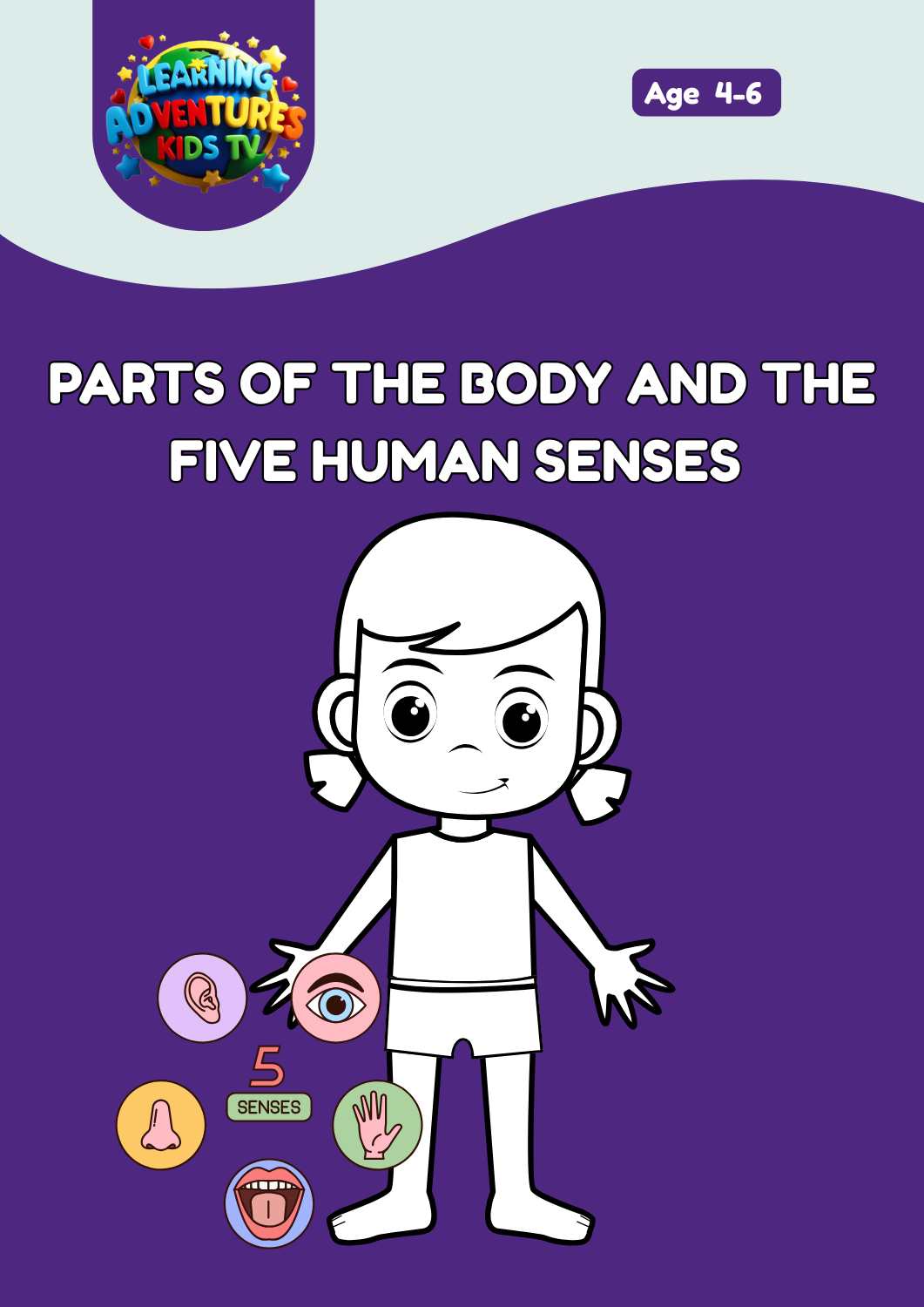 Parts of the Body and the Five Human Senses Book
