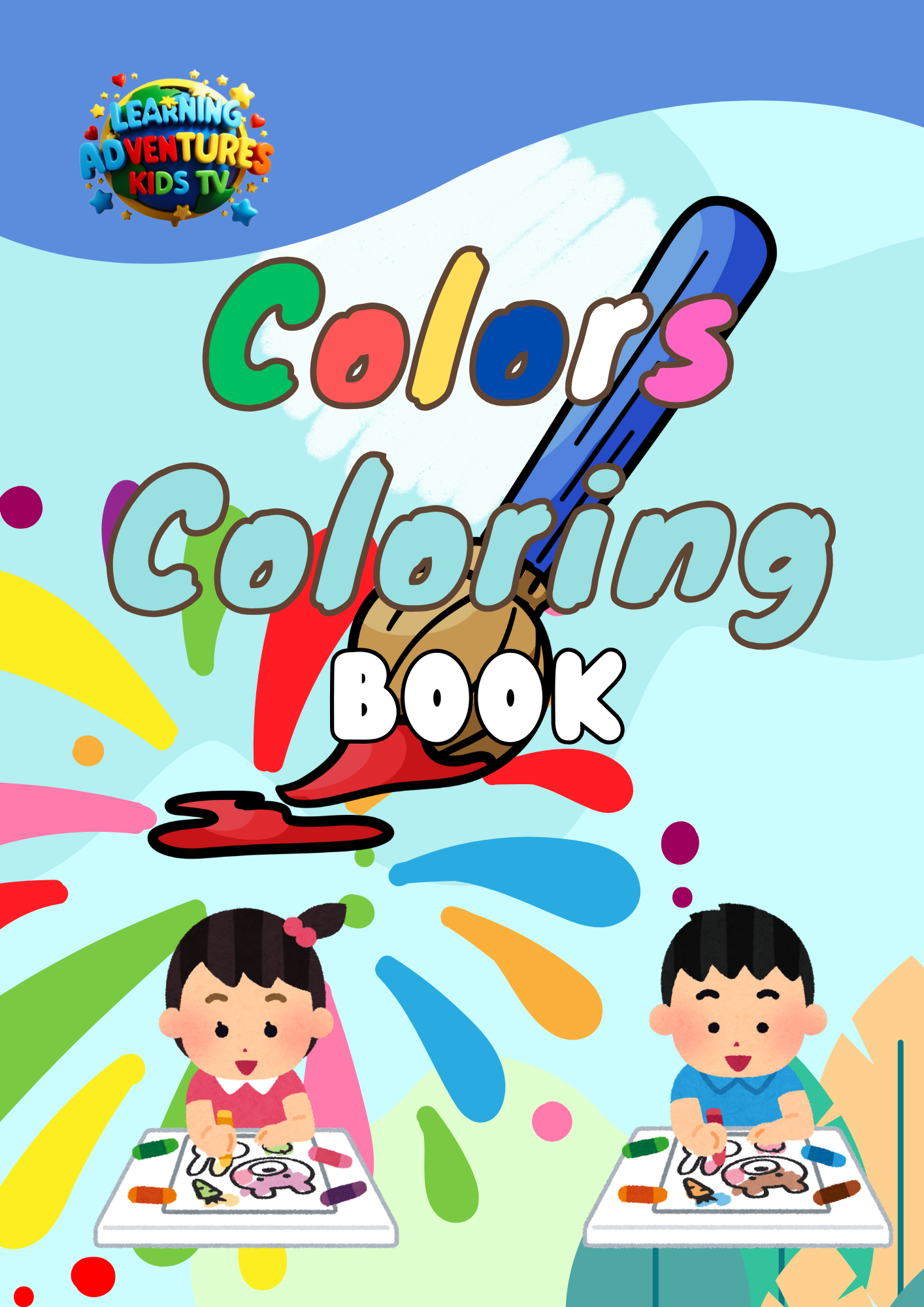 Colors Coloring Book