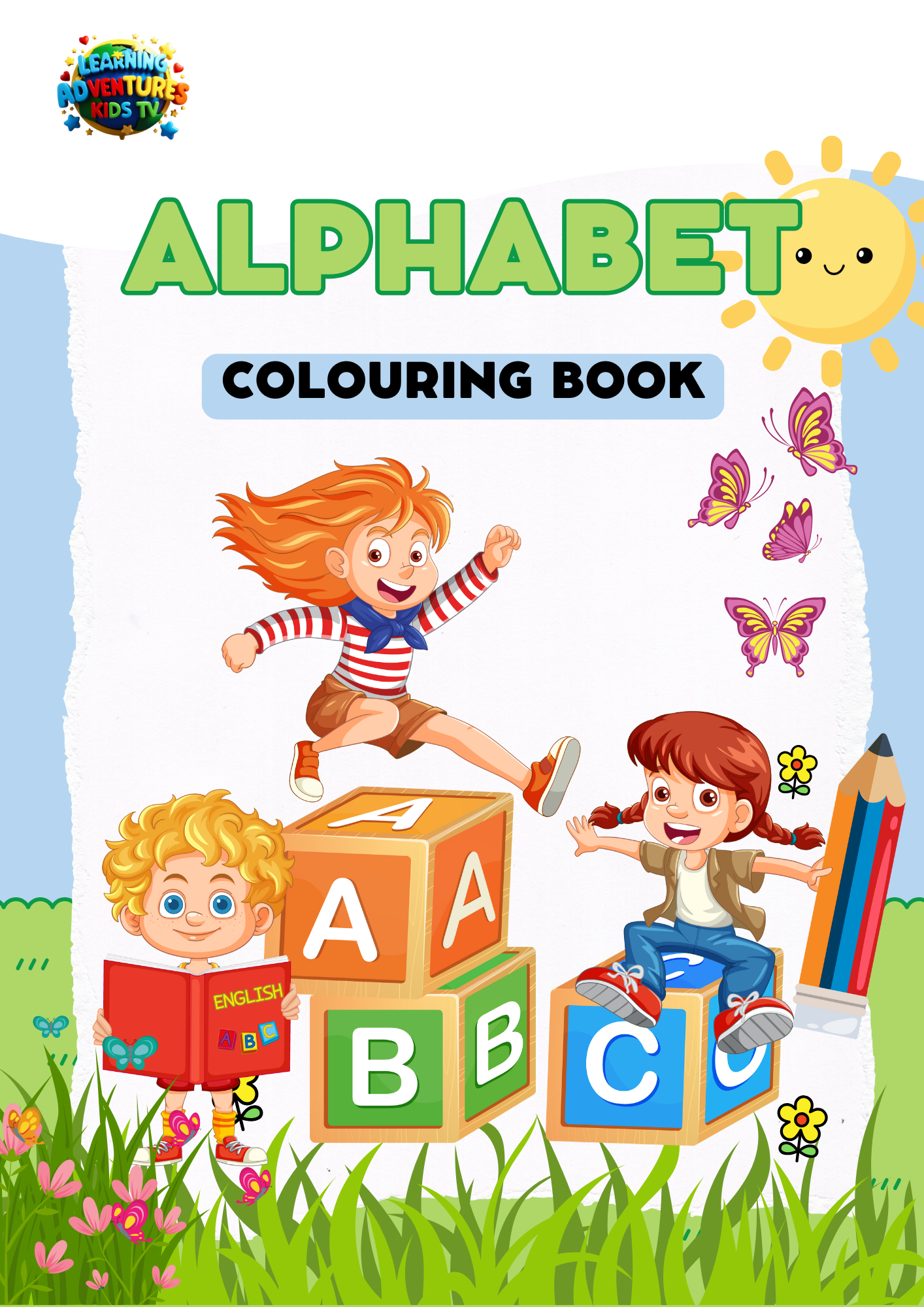 Alphabet Colouring Book