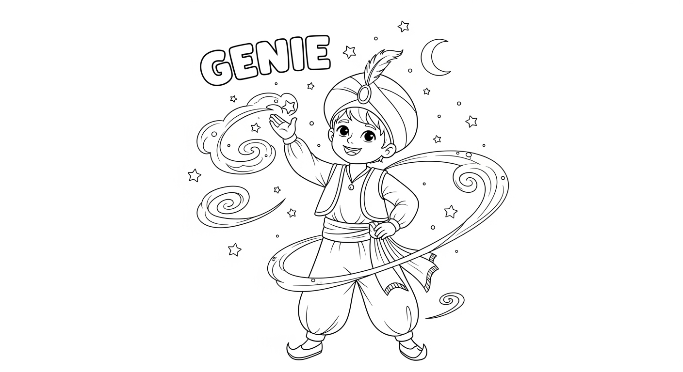 Lifeguard Coloring Page