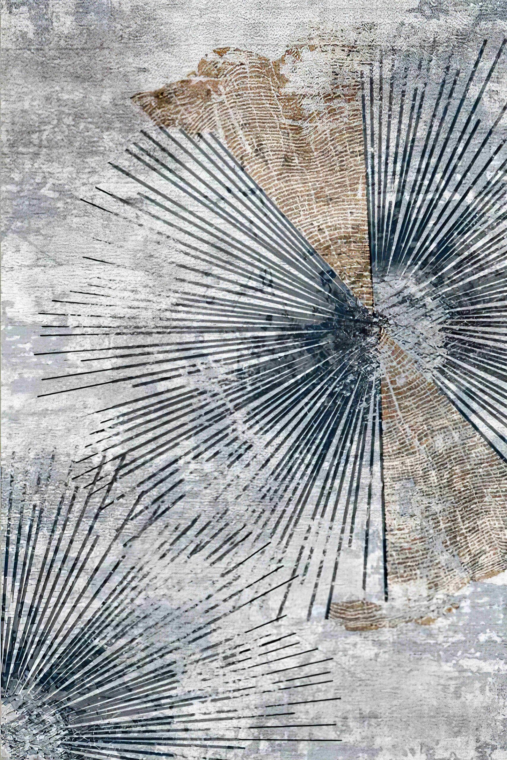 Modern Area Rug 5ft 3in x 7ft 5in SKY 7708