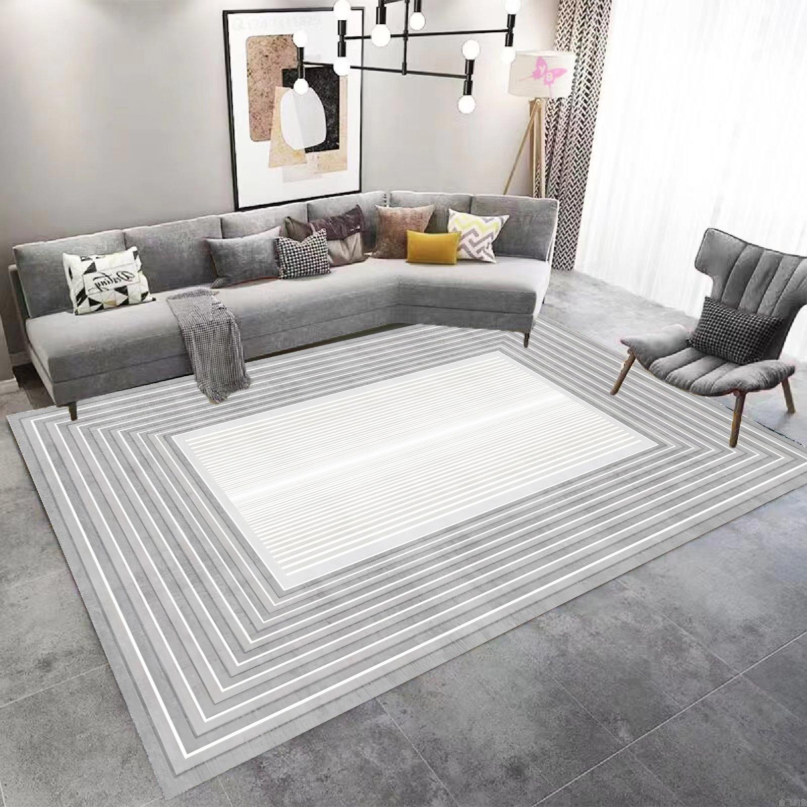 Stylish Washable Area Rug 5ft 3in x 7ft 5in SKY 7710
