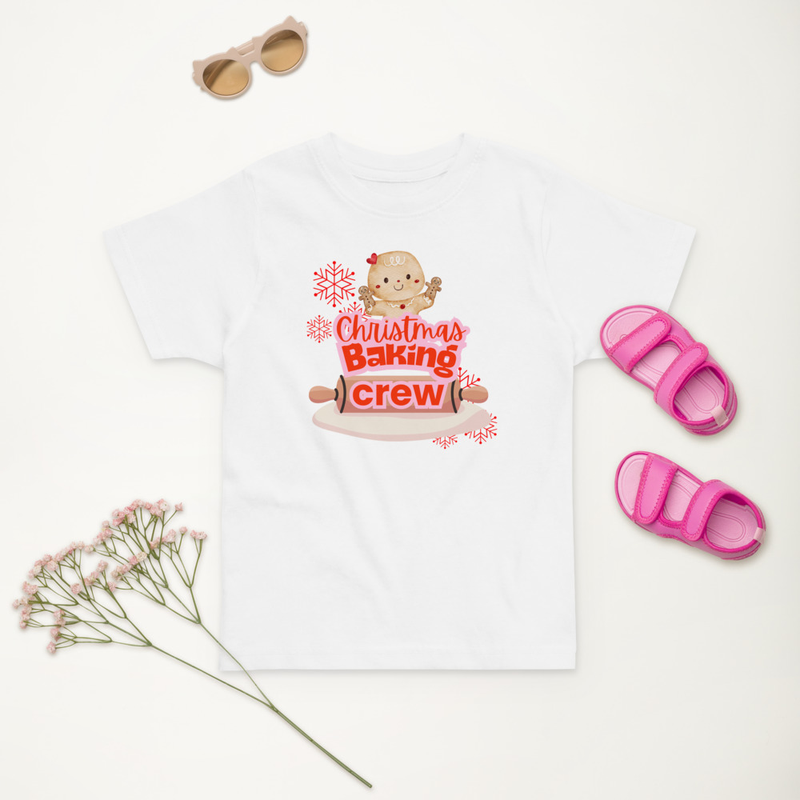 Christmas Baking Crew Toddler Tees