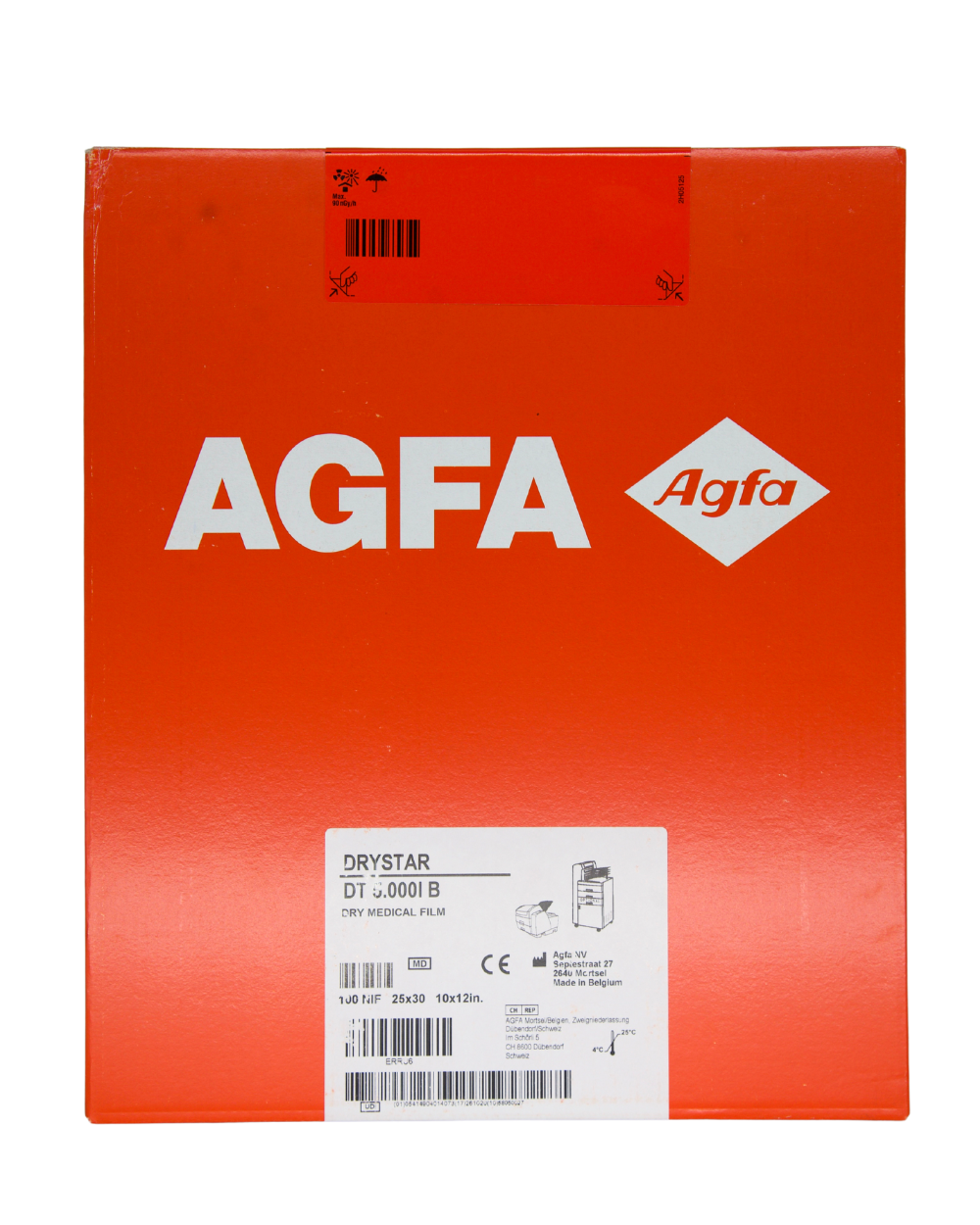 Película AGFA DT500 10×12
