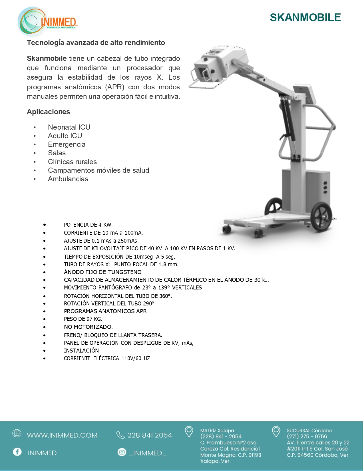 Rayos X Rodable Fujifilm Skanmobile