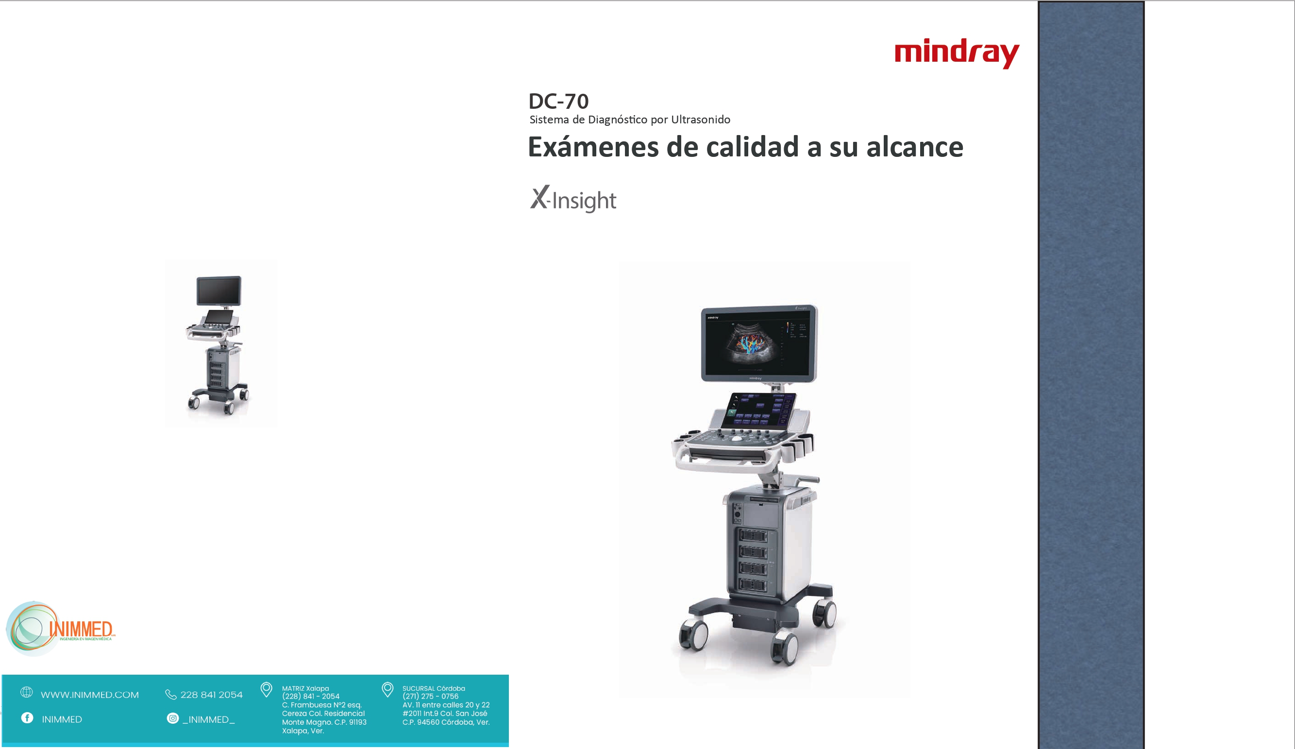 Ultrasonido Mindray DC-70 X-INSIGHT RAD