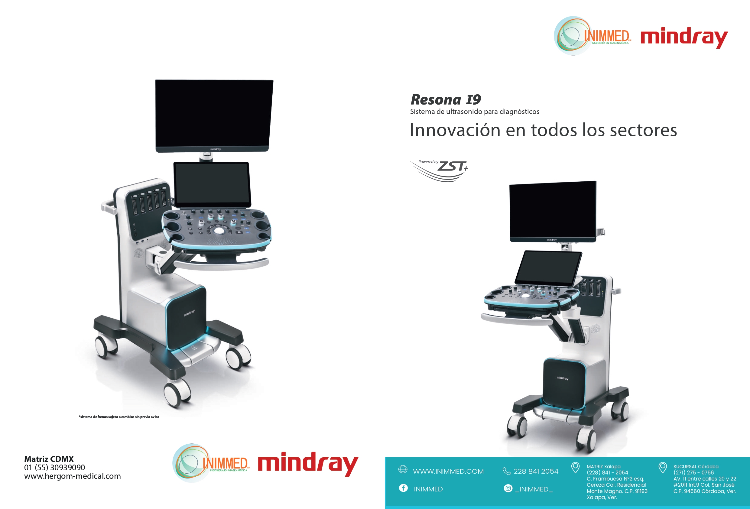 Ultrasonido Mindray Resona i9