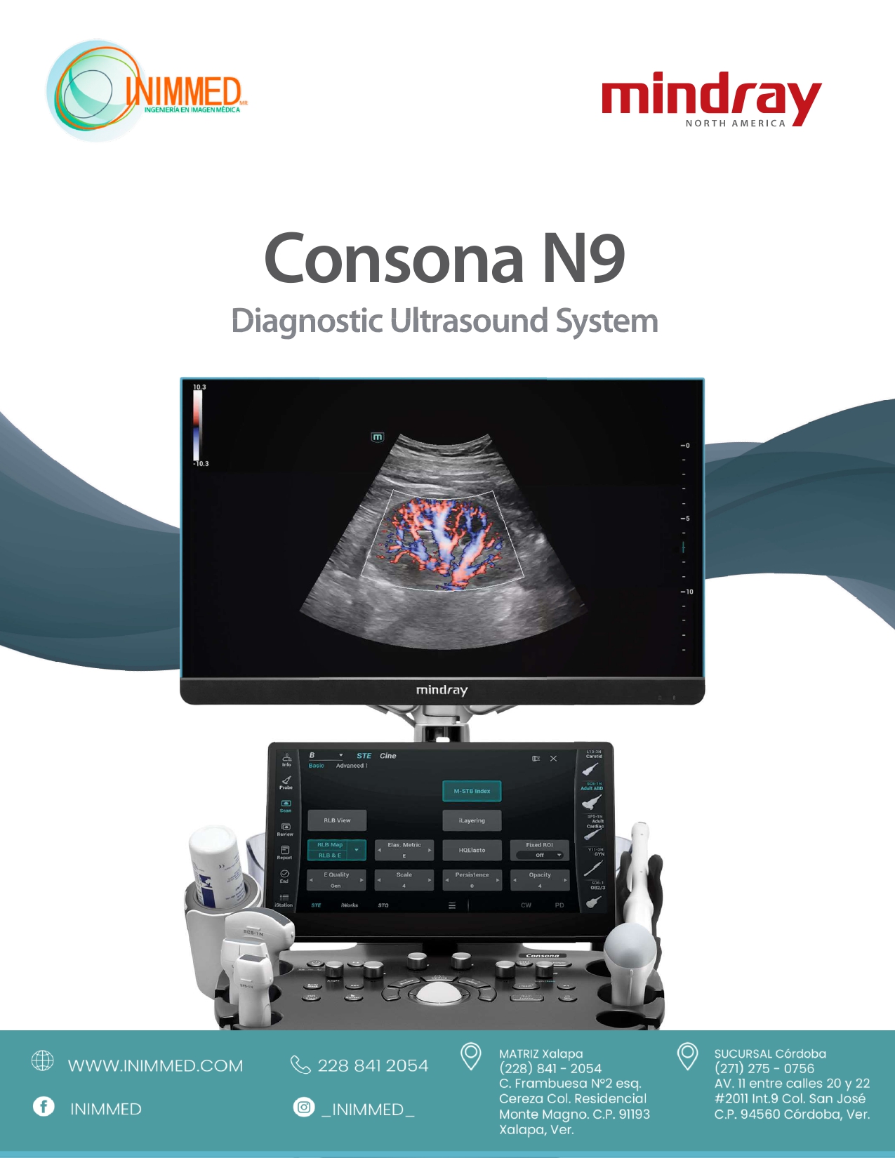 Ultrasonido Mindray Consona N9