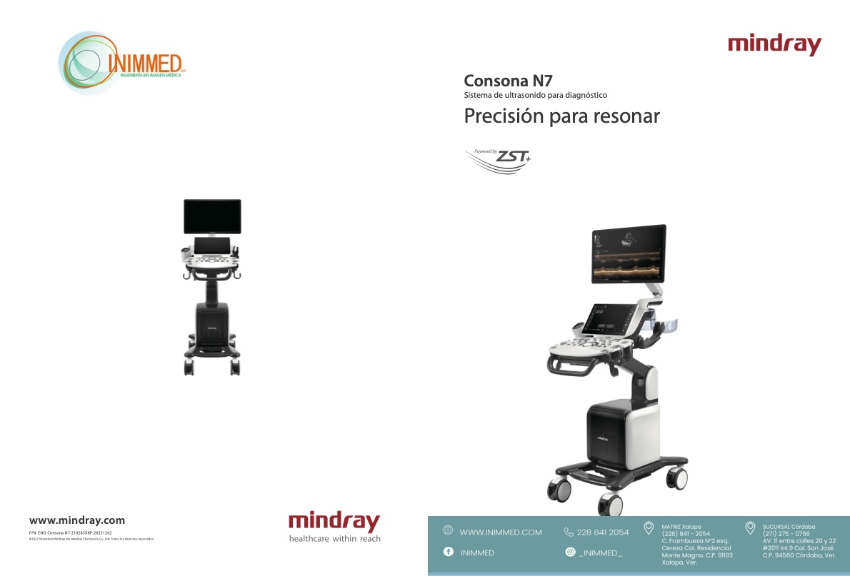 Ultrasonido Mindray Consona N7