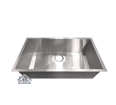 Stainless Steel Handmade Kitchen Sink Rectangle w/ No Accesories