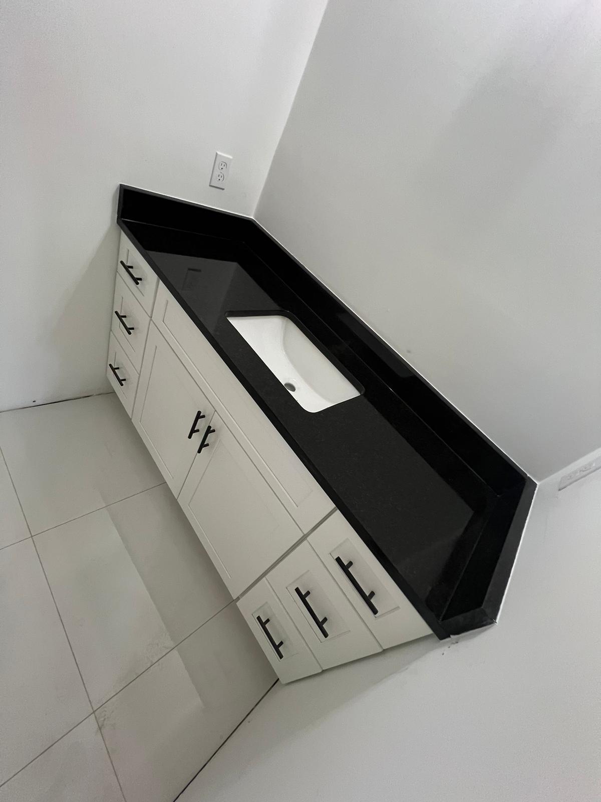 Ceramic Undermount Bathroom Sink Rectangular