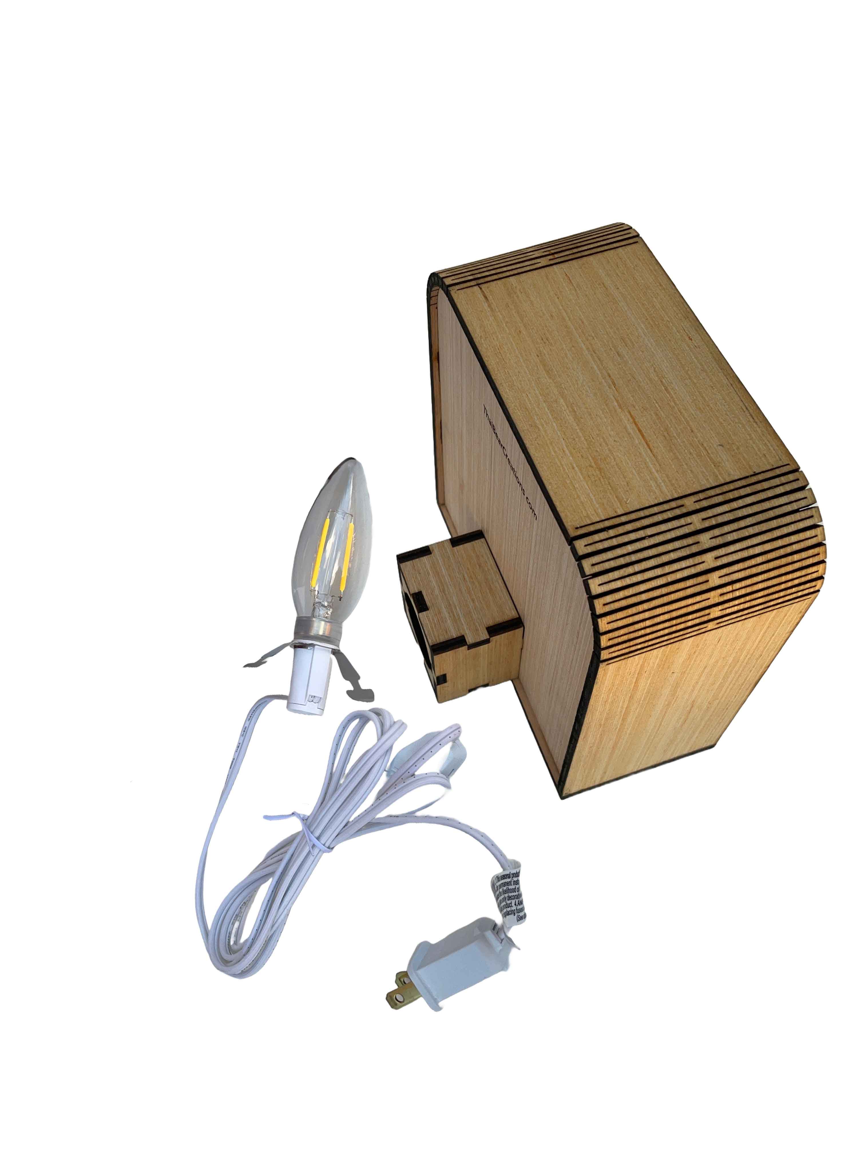 Giraffe Design Wood Shadow Box