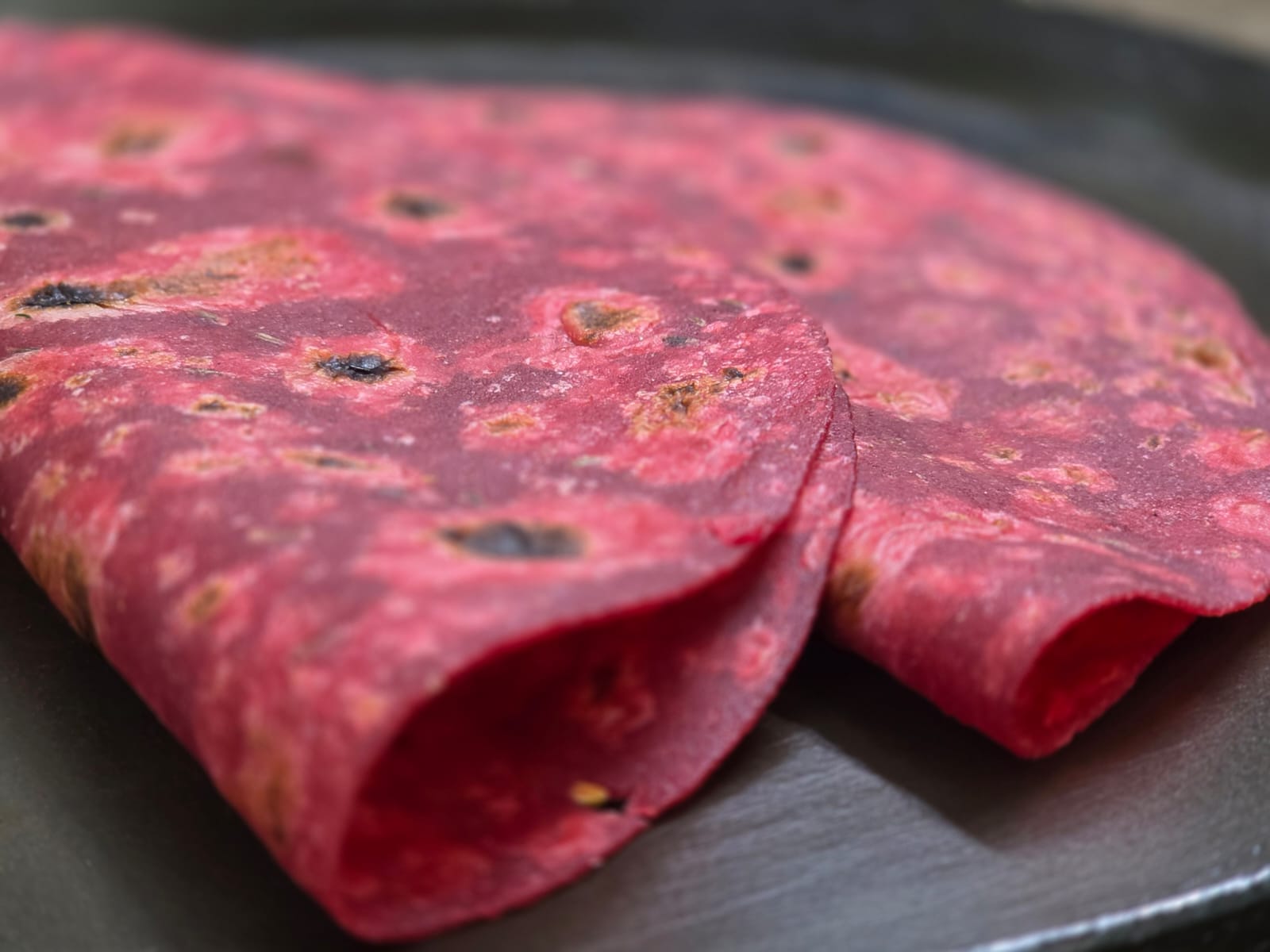 Beetroot chapati