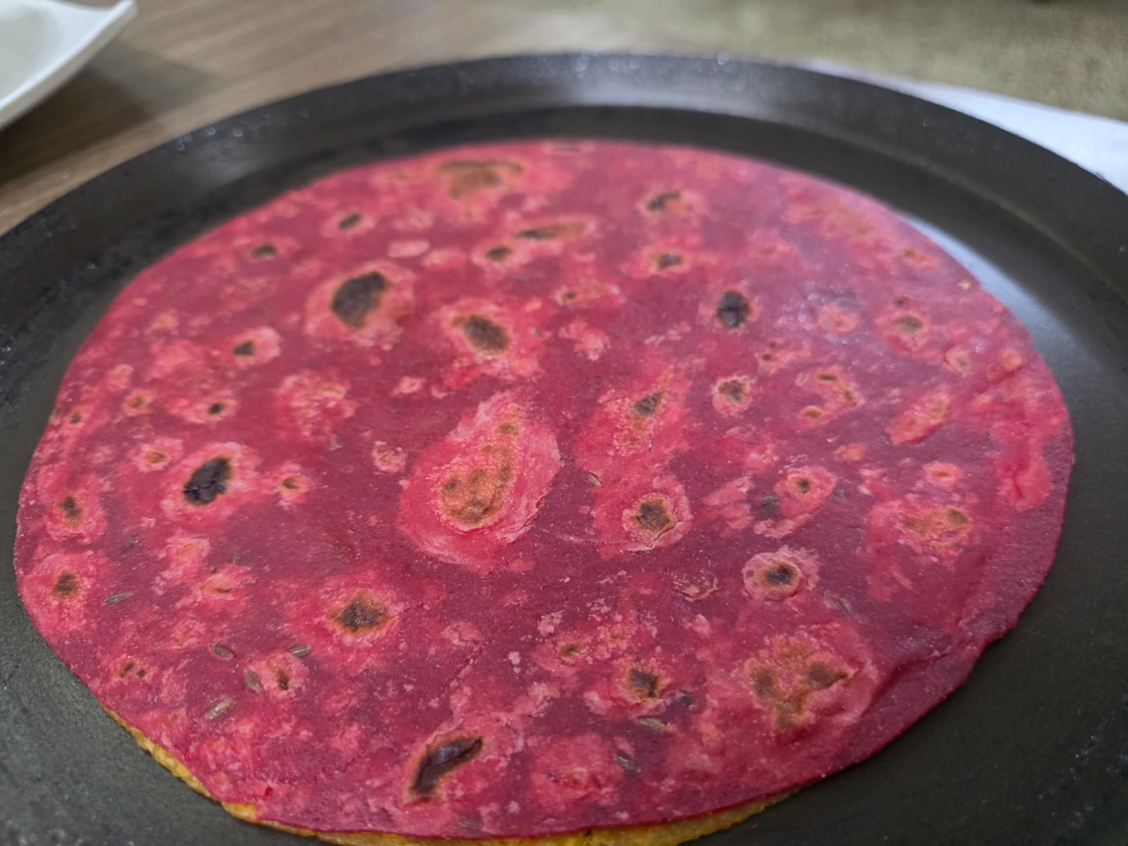 Beetroot chapati