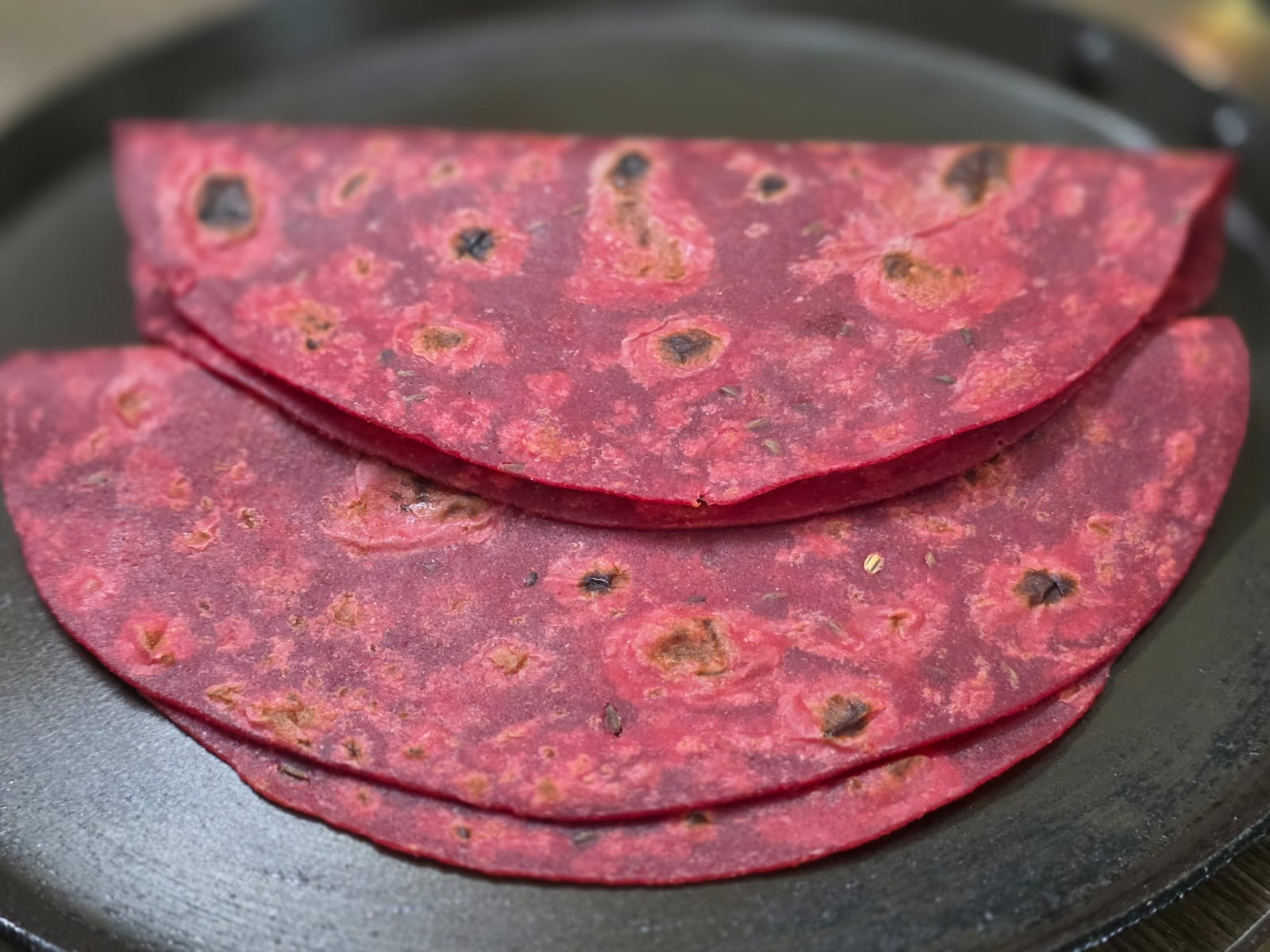Beetroot chapati