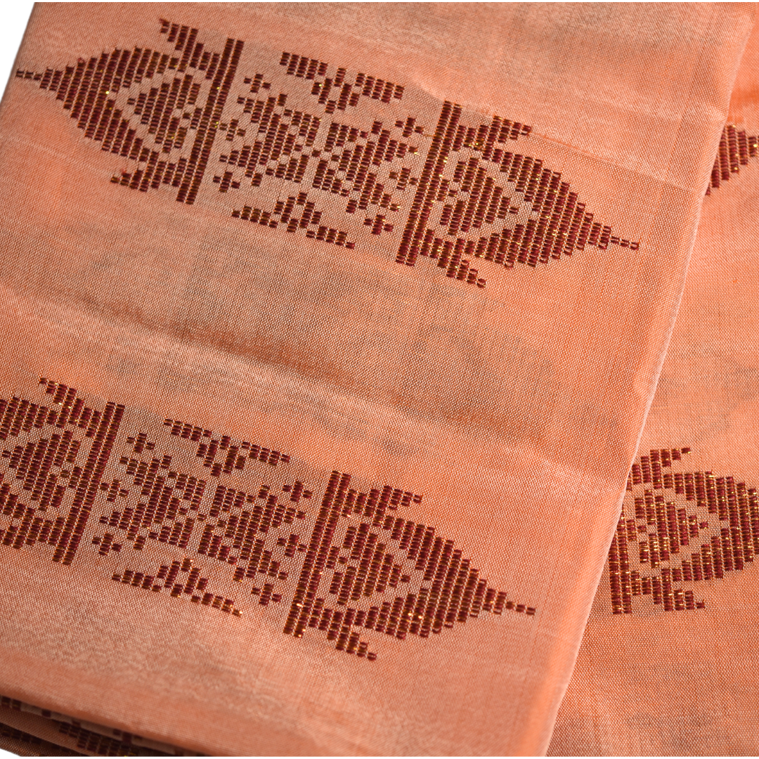 Pilupan Inaul (Peach and Dark Pink)