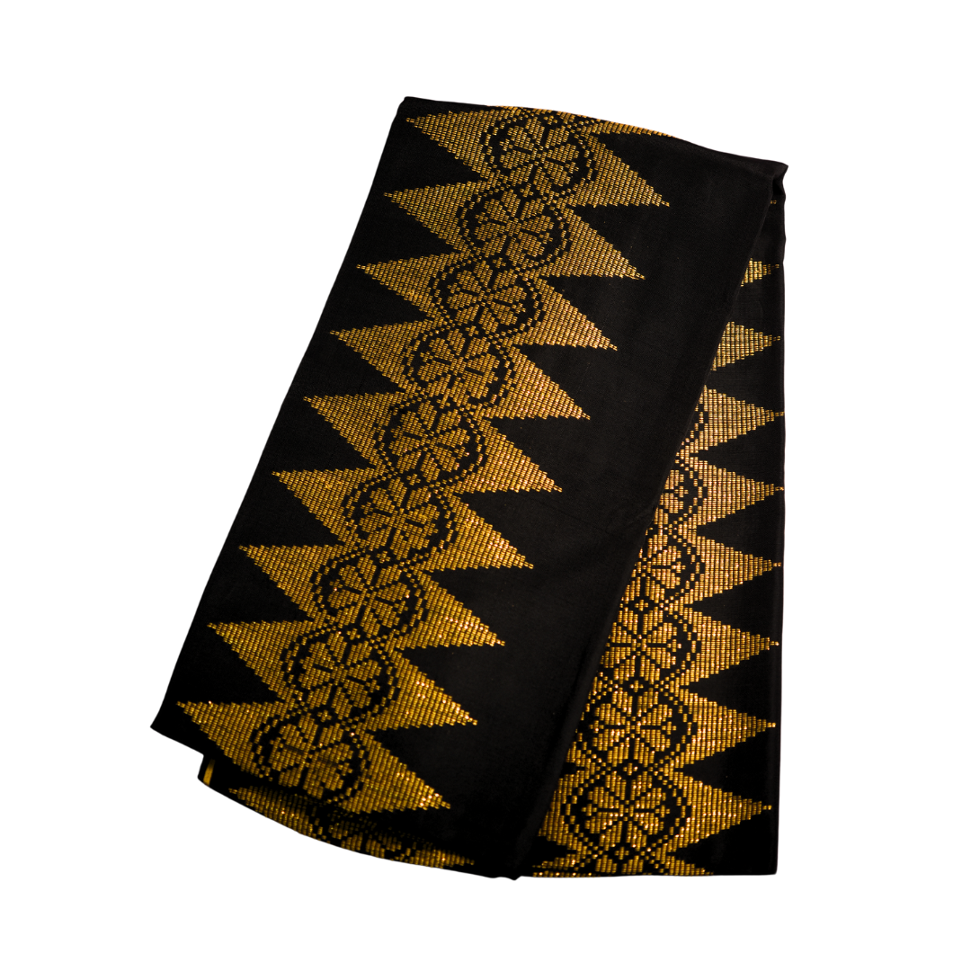 Full Design Inaul (Black and Gold) - Triangle
