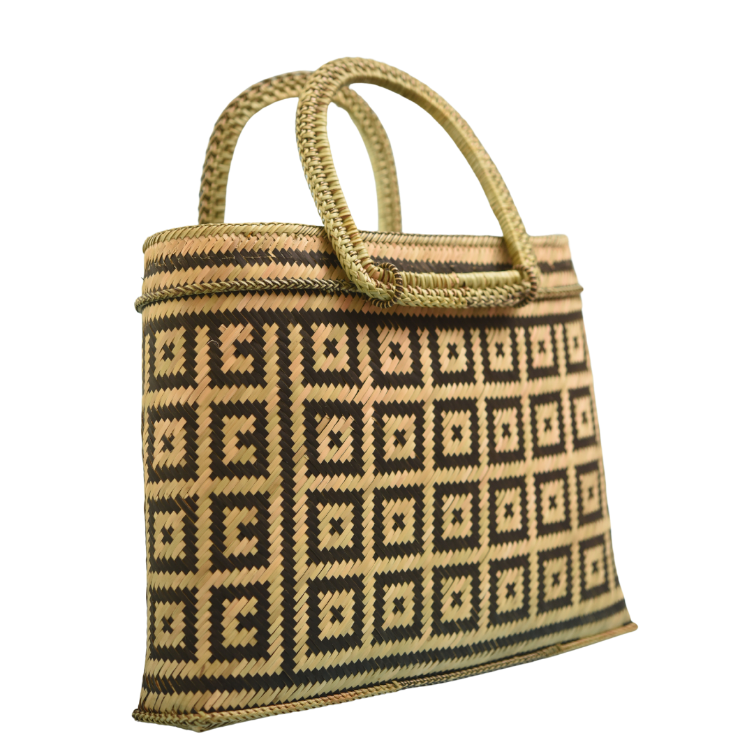 Handbag (Small Drumata Black Design)